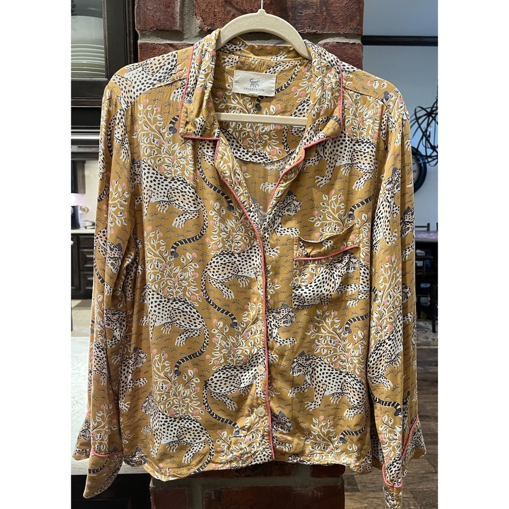 PRINTFRESH - Eco Satin Rittenhouse Set in Bagheera - Tobacco - Size M - Picture 5 of 16